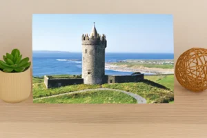 Doonagore Castle Overlooking Doolin