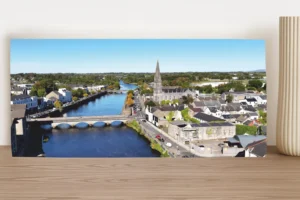 Ballina Cathedral Overlooking The River Moy